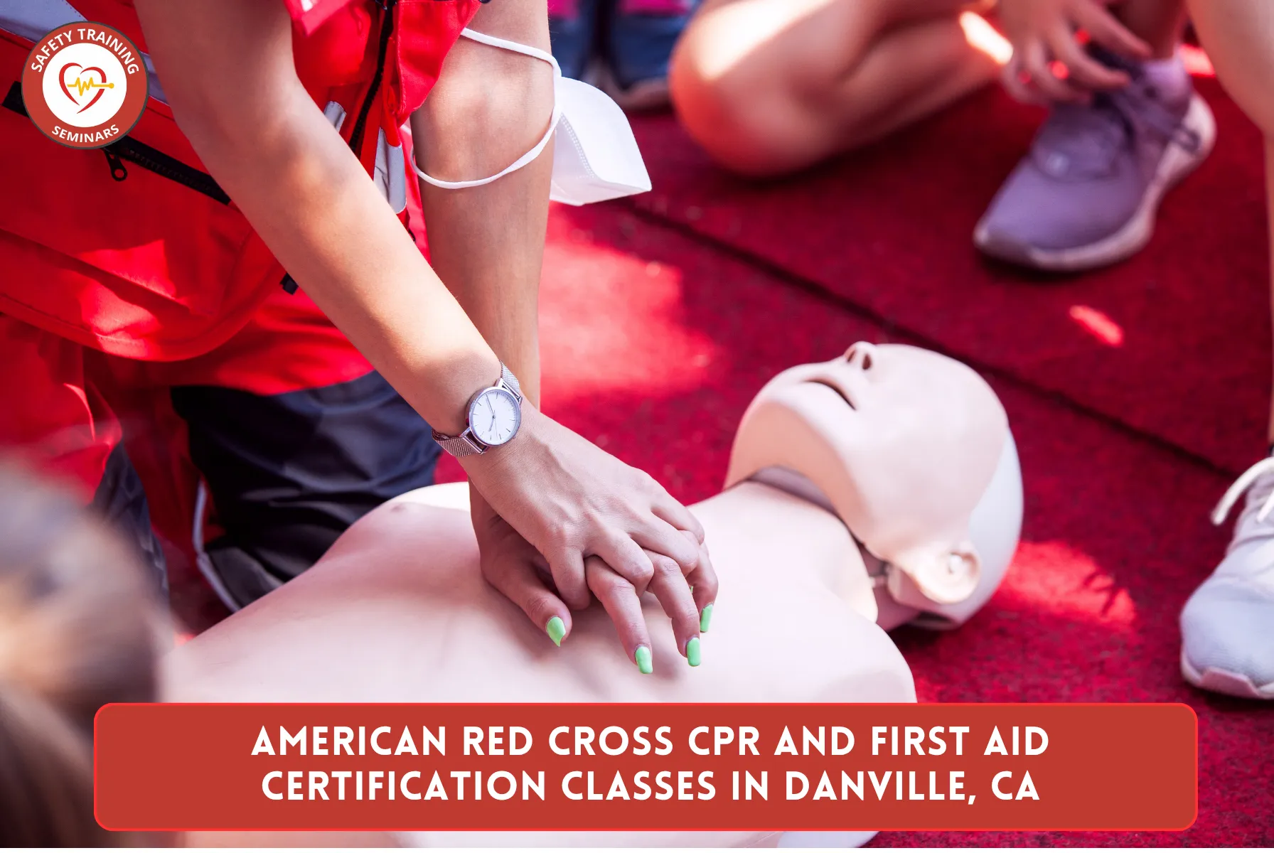 American Red Cross CPR and First Aid Certification Classes in Danville, CA